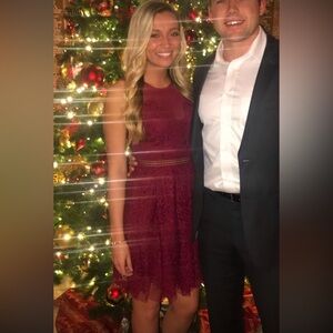 Francesca’s red/maroon dress, size XS